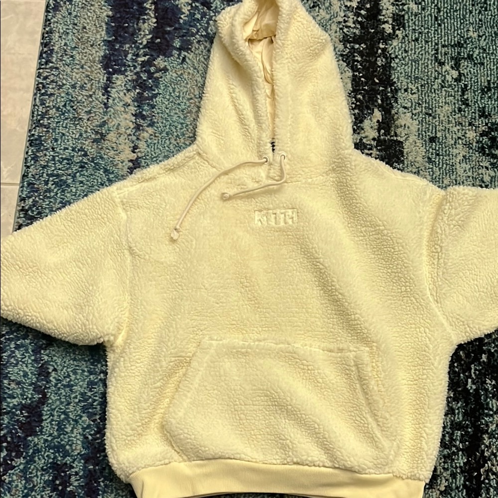 Kith Off-White Sherpa Hoodie